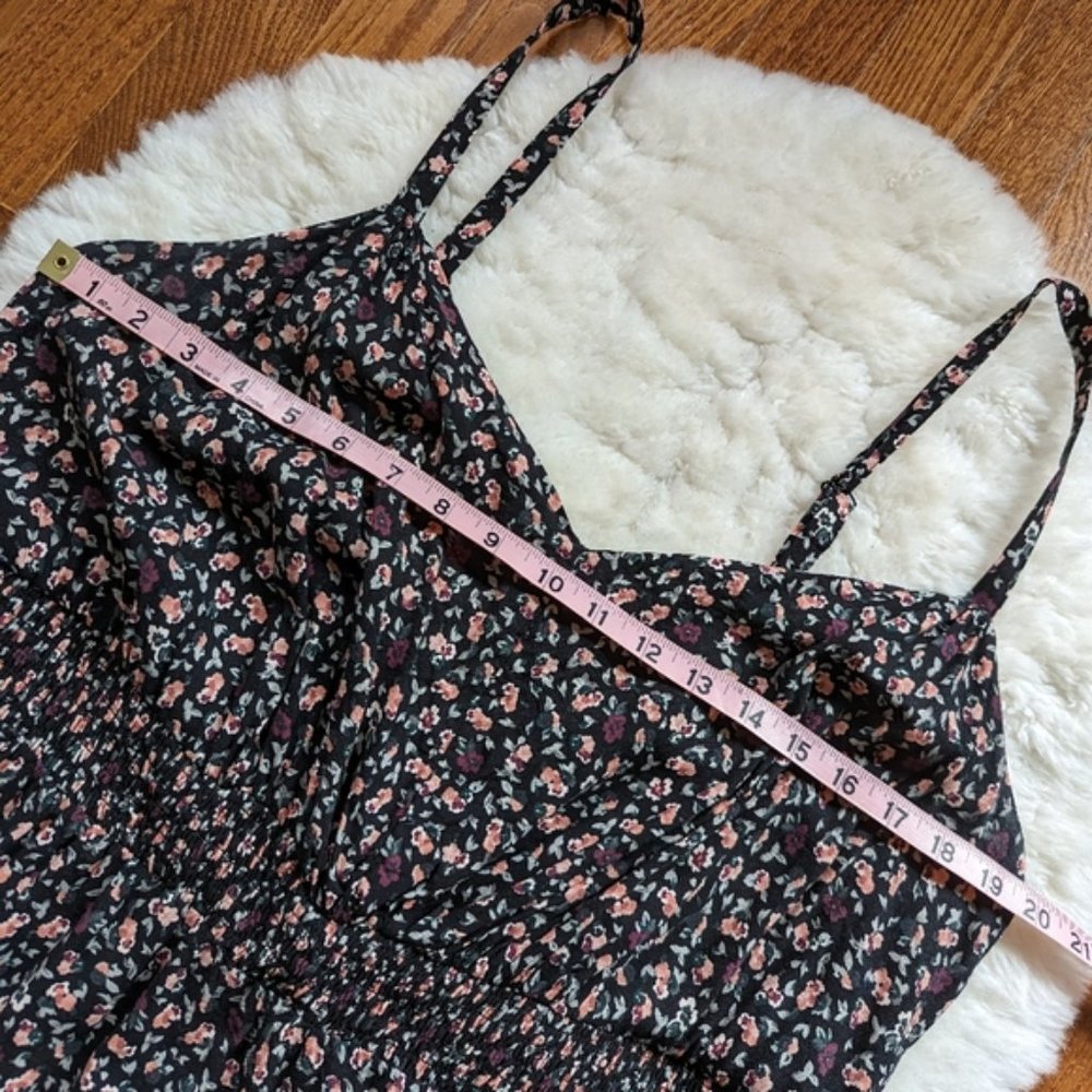Torrid black floral print cami mini dress 2 - Picture 11 of 13